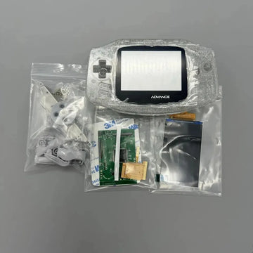 GBA IPS LCD No Cut Shell Required Easy to Install 2.9" IPS High Brightness LCD and Shell Kit for Gameboy Advance GBA Apsilon