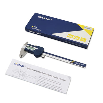 SHAHE Hardened Stainless Steel Digital Caliper Electronic Vernier Caliper Micrometer Measuring Tools Apsilon