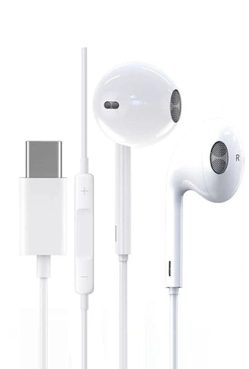 USB-C - Bedrade In-Ear Oordopjes - Met Microfoon - Voor Muziek - Voor iPhone en Android Gebruikers - Type C Model Apsilon
