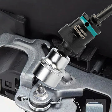 3PCS Swivel Socket Set Wobble Socket Impact Swivel Socket Set Universal Joint-Socket 1/4" 3/8" 1/2" Cr-Mo Steel Drive Set 360° Apsilon