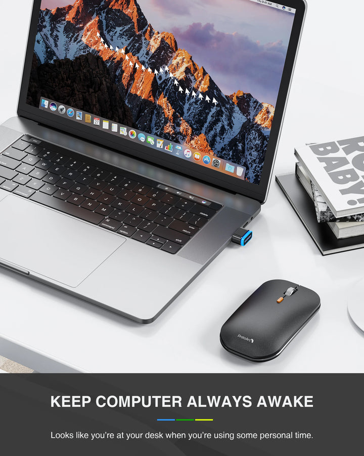 Undetectable Mouse Mover Keeps Computer Awake Simulate Mouse USB Mouse Jiggler Seenda Computer Accessories Apsilon