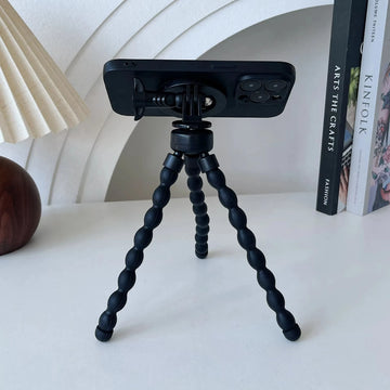 For Magsafe Magnetic Tripods For Mobile Phone Tripod Smartphone Monopod Universal Stand Octopus Mini Tripod For Phone Holder Apsilon