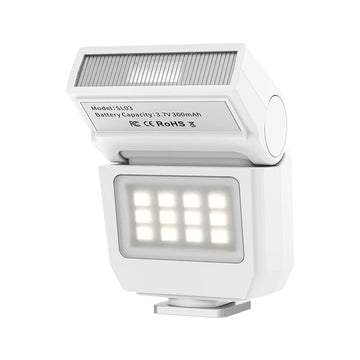 Ulanzi SL01 SL02 SL03 Mini Camera Flash Light SpeedLite GN8 6500K for Canon Sony Nikon Camera DSLR Vlog Live Outdoor Photography Apsilon