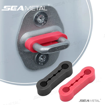 SEAMETAL Car Door Shock Absorber Universal Car Door Buckle Soundproof Deadener Damper Cushion Anti-Vibration Buffer Pad Apsilon