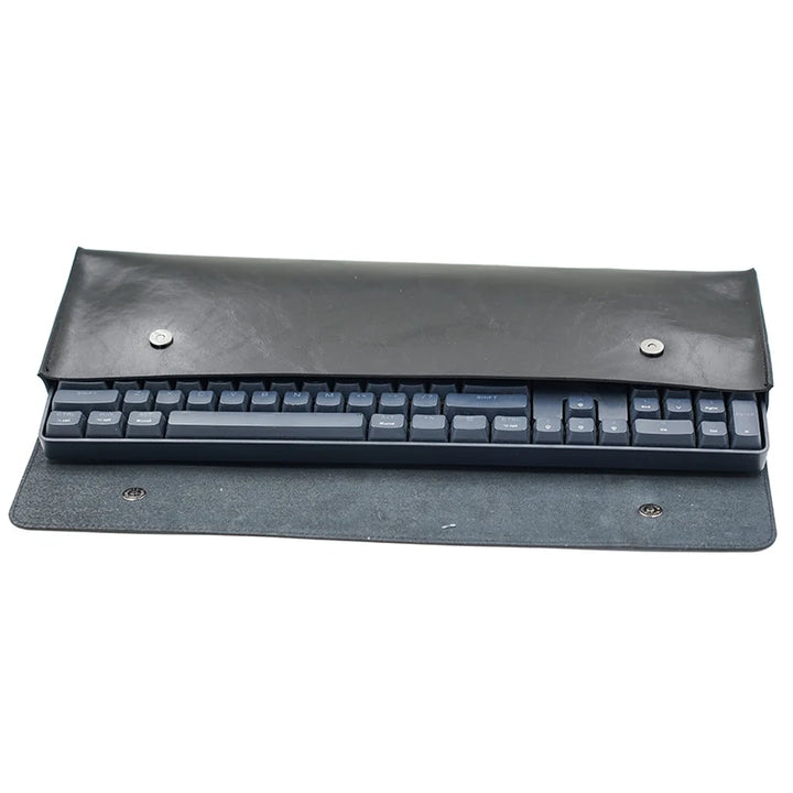 PU Leather keyboard carrying case bag for planck 40% 60% 80% 100% gh60 xd64 tada68 87 tkl 104 Ansi bm60 bm65 bm68 Sleeve Cover Apsilon