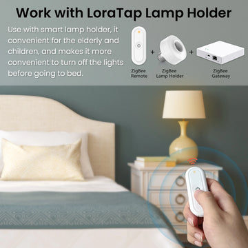 LoraTap Tuya ZigBee 1 to 6 Button Scene Switch Multiple Style Uses Smart Life App Remote Control Automation Hub Need Apsilon