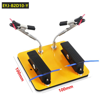 NEWACALOX Magnetic PCB Circuit Board Repair Clip Aluminum Alloy Welding Wire Fixture Mini Soldering Helping Hand AccessorieTool Apsilon