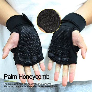 Training Sport Gloves for Men Women Workout Gloves Fitness Body Building Weightlifting Gym Hand Wrist Palm Protector Gloves Apsilon