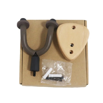 Wall Mount Guitar Hanger Holder Walnut Hook Ukulele Electric Guitar Bass Universal Bracket Adjustable Display Stand Apsilon