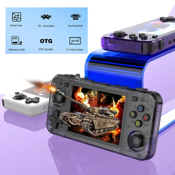 R36H ARKOS Retro Handheld Game Console Portable 64G 128G Pocket Video Player 3.5 Inch IPS Screen R36S landscape Kid Gift Apsilon