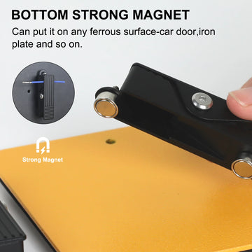 NEWACALOX Magnetic PCB Circuit Board Repair Clip Aluminum Alloy Welding Wire Fixture Mini Soldering Helping Hand AccessorieTool Apsilon