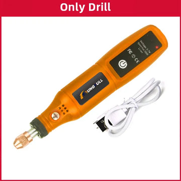 DIY Mini Rotary Tool USB Engraving Tool Dremel Tool Mini Grinder Machine Mini Wireless Drill Rechargeable Polishing Machine Apsilon