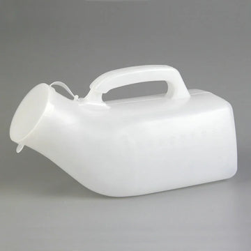 Portable Men Mobile 1200ml Toilet Car Travel Camp Urine Pee Handle Urinal Storage Urinary Bottle Disability Old Man Helper Apsilon