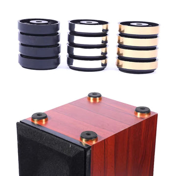 4pcs/set HIFI Audio Speaker Amplifier Anti-shock Absorber Feet Pads Isolation Stand Crab Claw Clamp Bracket For Camera Tripods Apsilon