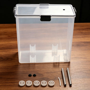 1KG PLA Filament Dry Box with Upgrade Roller Dryer for PETG ABS TPU Dehydrator Sealed Storage Box Filament Spool Holder Apsilon