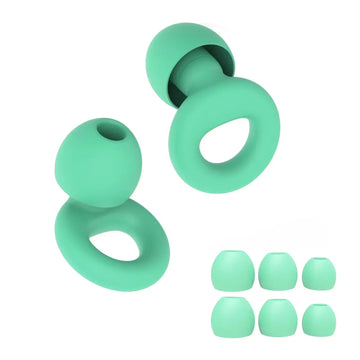 Silicone Earplugs for Swimming Sleep Noise Cancel Noise Reduction-Soundproof Reduce Disturbances -Quality loop Earplugs Apsilon