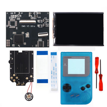 HISPEEDIDO For GameBoy DMG V5 IPS High Brightness Backlight LCD Ultra kits RIPS IPS LCD screen Mod For Game Boy DMG Classic menu Apsilon