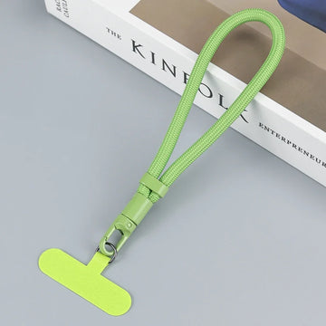 Universal Adjustable Mobile Phone Lanyard Short Wrist Strap with Self-locking Anti-drop Design Durable Polyester Phone Strap Apsilon