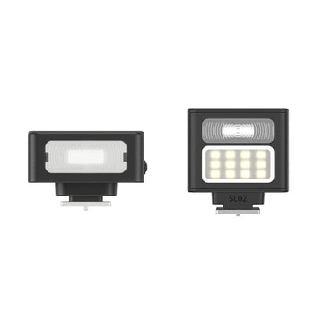 Ulanzi SL01 SL02 SL03 Mini Camera Flash Light SpeedLite GN8 6500K for Canon Sony Nikon Camera DSLR Vlog Live Outdoor Photography Apsilon