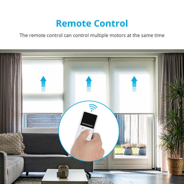 Zemismart WiFi Electric Roller Blind Motor Automatic Engine for 37mm 38mm Tube Works with Tuya Alexa Google Home Voice Control Apsilon