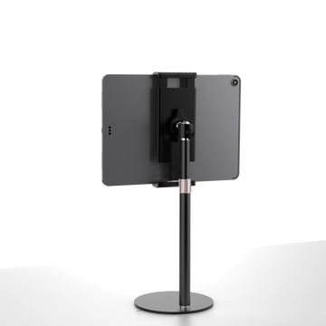 Keepro Portable Monitor Stand Height Adjustable Vesa Monitor Tablet Stand Free Standing Low Profile Desk Mount Monitor Support Apsilon