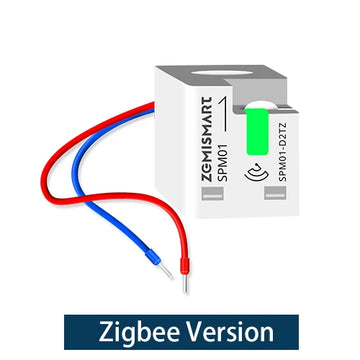 Zemismart Smart Energy Meter Zigbee Monitor Electric Sensor Measure Work with Tuya App Supports Homey and Smartthings Apsilon