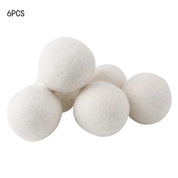 Laundry Ball Dryer Balls Clothes Dryer Balls Washing Wool Ball Softener Washing Machine Reusable Eco-Friendly Laundry Supplies Apsilon