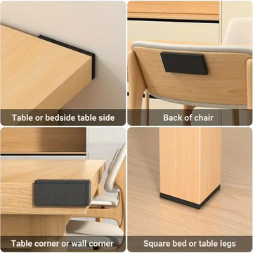 10pcs EVA Foam Double-sided Adhesive Wall Protector Is Suitable for Shock Protection of Sofa Bench Wall Anti Vibration Pads Apsilon