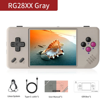 Anbernic RG28XX Retro Handheld Game Console 2.83" IPS Screen Linux 64-bit 3100mAh Gaming Player Supports Wifi Wireless HD Out TV Apsilon
