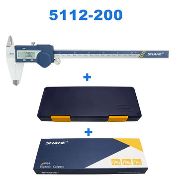 SHAHE New Hardened Stainless Steel 0-150mm Digital Caliper Vernier Calipers Micrometer Electronic Vernier Caliper Measuring Tool Apsilon