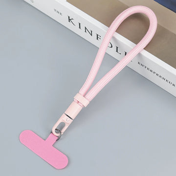 Universal Adjustable Mobile Phone Lanyard Short Wrist Strap with Self-locking Anti-drop Design Durable Polyester Phone Strap Apsilon