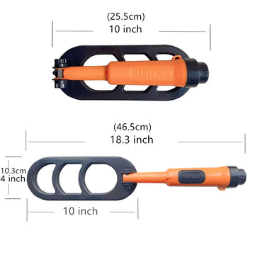2022 Underwater Dive Scuba Metal Detector Folding Waterproof Coil Pulse Scan Pinpointer Diving Glod Detecting Apsilon