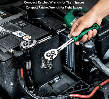 HTMCK 72 Drive Socket Set 1/4"-3/8"-1/2", Ratchet Wrench Sockets Compact Sockets for Car Repair Mechanic Tool for Auto Repair Apsilon
