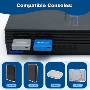 RetroScaler Mini Blueretro Receiver Adapter for PS1 PS One PS2 Compatible with 8bitdo PS4 PS5 Xbox Series X Wireless Controller Apsilon