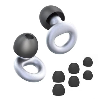 Silicone Earplugs for Swimming Sleep Noise Cancel Noise Reduction-Soundproof Reduce Disturbances -Quality loop Earplugs Apsilon