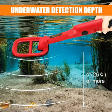 TC-120 Metal Finder Metal Detector Hand Held Pulse Pinpointer Induction Diving Treasure Waterproof Metal Detector Apsilon