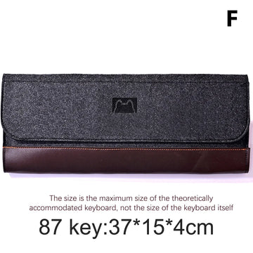 PU Felt keyboard carrying case bag Apsilon