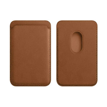For Magsafe Magnetic Leather Wallet Case For iPhone  17 16 15 14 13 12 11 8  Samsung Huawei Card Holder with Magnet Covers Apsilon