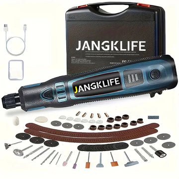 JANGKLIFE USB Cordless Rotary Tool Kit Woodworking Engraving Pen DIY For Jewelry Metal Glass Mini Wireless Drill Apsilon
