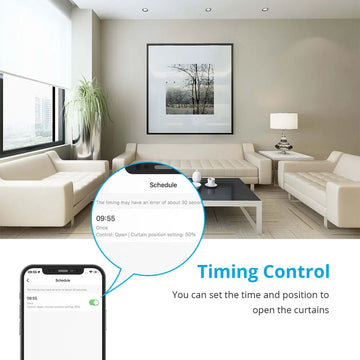 Zemismart WiFi Electric Roller Blind Motor Automatic Engine for 37mm 38mm Tube Works with Tuya Alexa Google Home Voice Control Apsilon