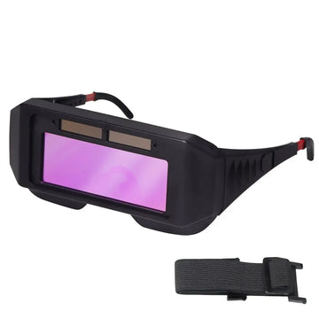 Solar Powered Welding Helmet Auto Darkening Welding Goggles LCD Welder Glasses for TIG MIG MMA Plasma Welder Glasses Apsilon