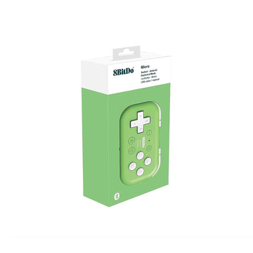 8BitDo Micro Bluetooth Gamepad Mini Game Controller for Switch, Android, and Raspberry Pi, Supports Keyboard Mode Apsilon