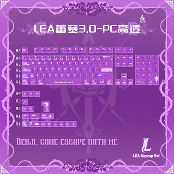 REZE Anime Theme Keycaps Set Customized PBT Sublimation Cherry Profile Keyboard Keycaps for Mechanical Keyboard Accessories Girl Apsilon