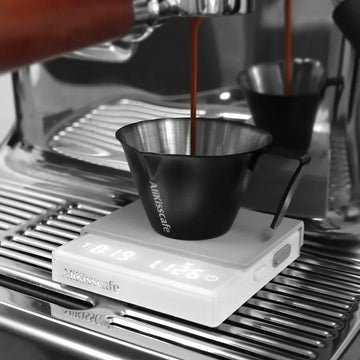 AliKisscafe Digital Kitchen Coffee Scale With Timer Electronic Measuring Scales 0.1g High Precision Barista Espresso Accessories Apsilon