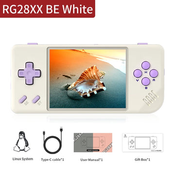 Anbernic RG28XX Retro Handheld Game Console 2.83" IPS Screen Linux 64-bit 3100mAh Gaming Player Supports Wifi Wireless HD Out TV Apsilon