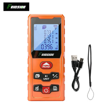 HAUPTSON 70/100M Laser Rangefinder Distance Meter Rangefinder Laser Tape Range Finder Building Apsilon