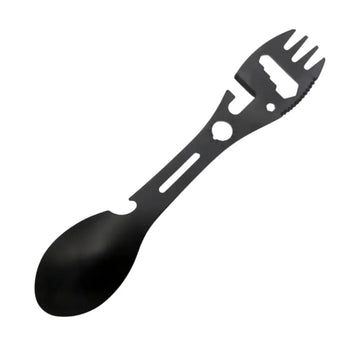 Outdoor Fork Spoon Versatile Outdoor Camping Tool Lightweight Fork Spoon Bottle Opener for Survival Tactical Utility for Easy Apsilon