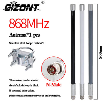 868MHz Fiberglass Antenna Outdoor OMNI Antenna 868 MHz Helium Bobcat Miner  Hotspot Antennas for Meshtastic Lorawan Long Range N Apsilon