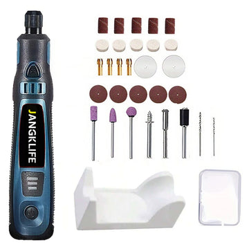 JANGKLIFE USB Cordless Rotary Tool Kit Woodworking Engraving Pen DIY For Jewelry Metal Glass Mini Wireless Drill Apsilon