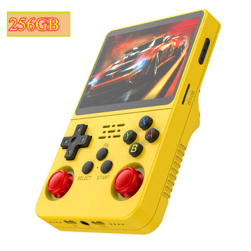 BOYHOM 256G/128G/64G R36S ARKOS 2.0 Retro Handheld Game Console 3.5'' IPS screen,Portable Pocket Game Player for  children gift Apsilon